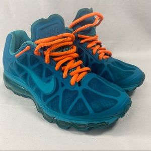 Nike AIRMAX FITSOLE2 Sneakers Athletic Shoes RARE Blue Womens Sz 7 429890-430